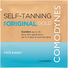 Comodynes Self-Tanning Tücher Gold