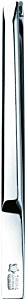 Pfeilring 8cm, Pinzette, vernickelt, schräg, in Blister