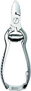 Pfeilring 14cm, Nagelzange, vernickelt, in Blister