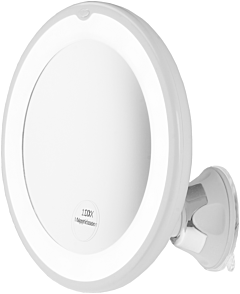 Fantasia Spiegel, Saugfuß, LED