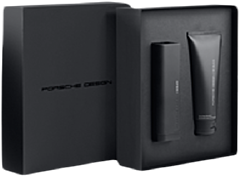 Porsche Design 180 Black Set = EdT Nat. Spray 100 ml + Hair & Body Shampoo 200 ml