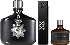 JOHN VARVATOS XX Set = EdT Nat. Spray 125 ml + EdT Nat. Spray 17 ml + EdT Nat Spray 15 ml