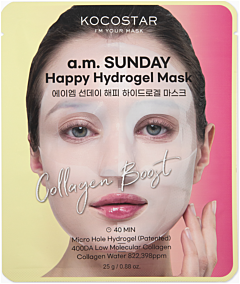 KOCOSTAR a.m. Sunday Hydrogel Collagen Mask