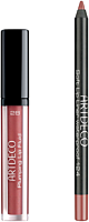 Artdeco Plumping Lip Fluid & Soft Lip Liner Waterproof Set